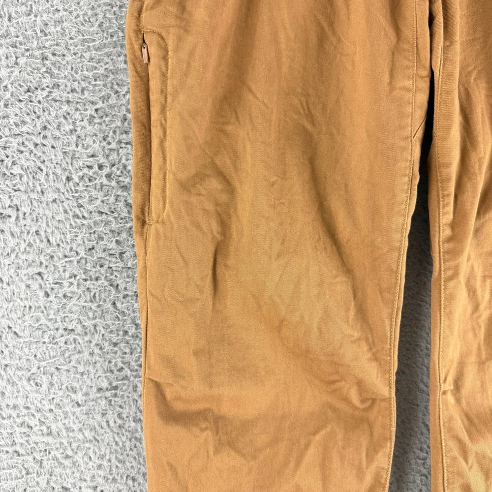 The North Face Motion Pants Men's 30 Brown Stretch Chino Hiking Outdoor Trousers
